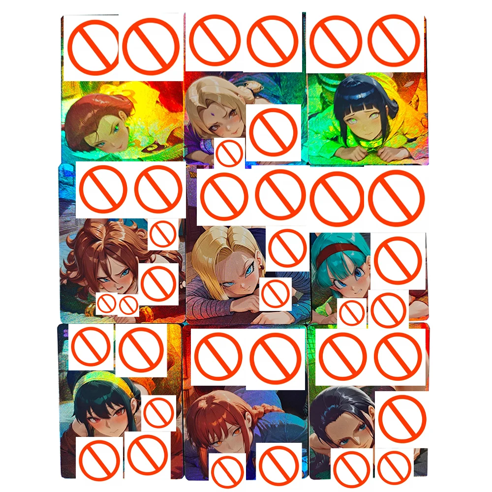 

Набор из 9 шт. (Нико Робин, Хьюга Хината, Цунаде) — DIY-карточки для самостоятельного изготовления, цветные флеш-карты, коллекционные аниме-карточки, подарок, игрушка, 63*88 мм