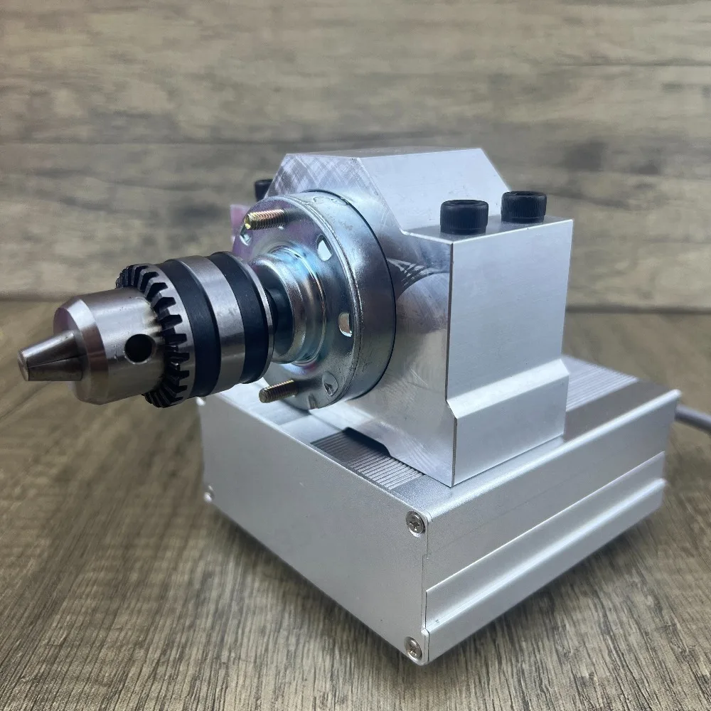 Bracelet Bead Pearl Polishing Machine, 24V 80W DC Motor Grinder for Fishing Float