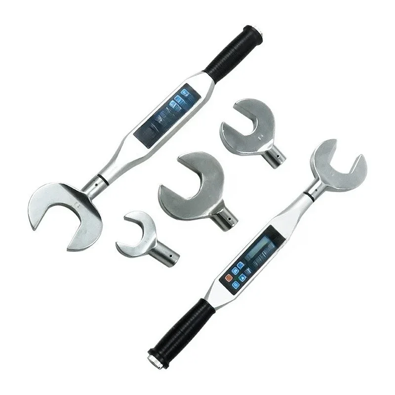 

Bolt torque detection tool, replaceable opening head digital force measurement wrench, opening head digital torque wrench