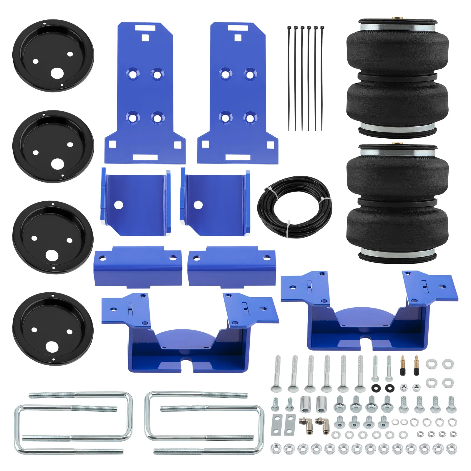 Rear Air Helper Spring Bag Leveling Kit For GMC Sierra 1500 4WD 2019-2022