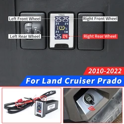 Tire Pressure Monitoring System Digital LCD Screen Suitable for 2010-2022 Toyota Land Cruiser Prado 150 Car Security Alarm Syste