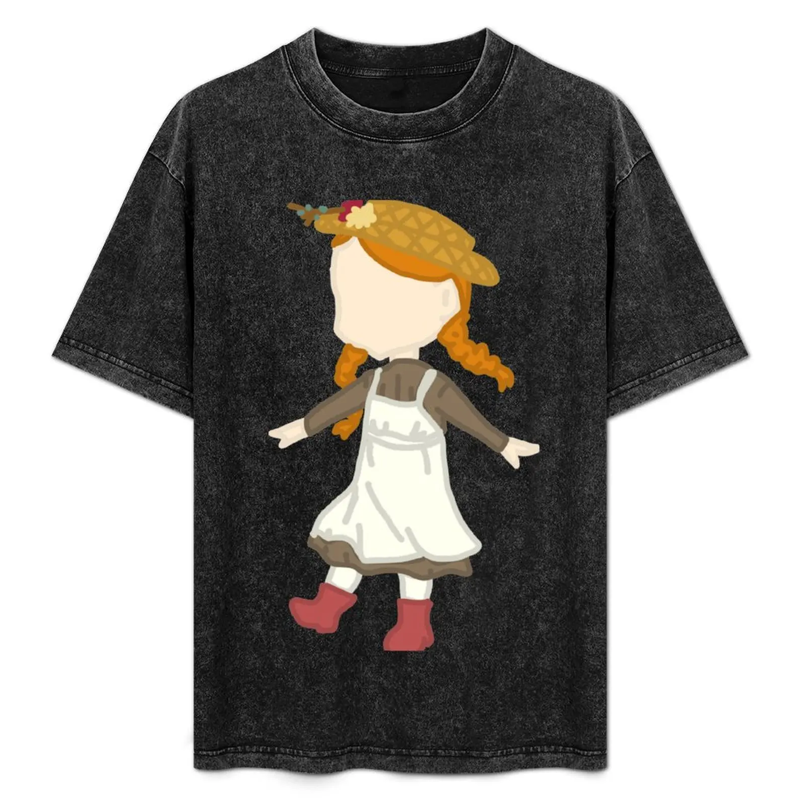 

Anne With an E T-Shirt Simple Casual Short Sleeve Tee