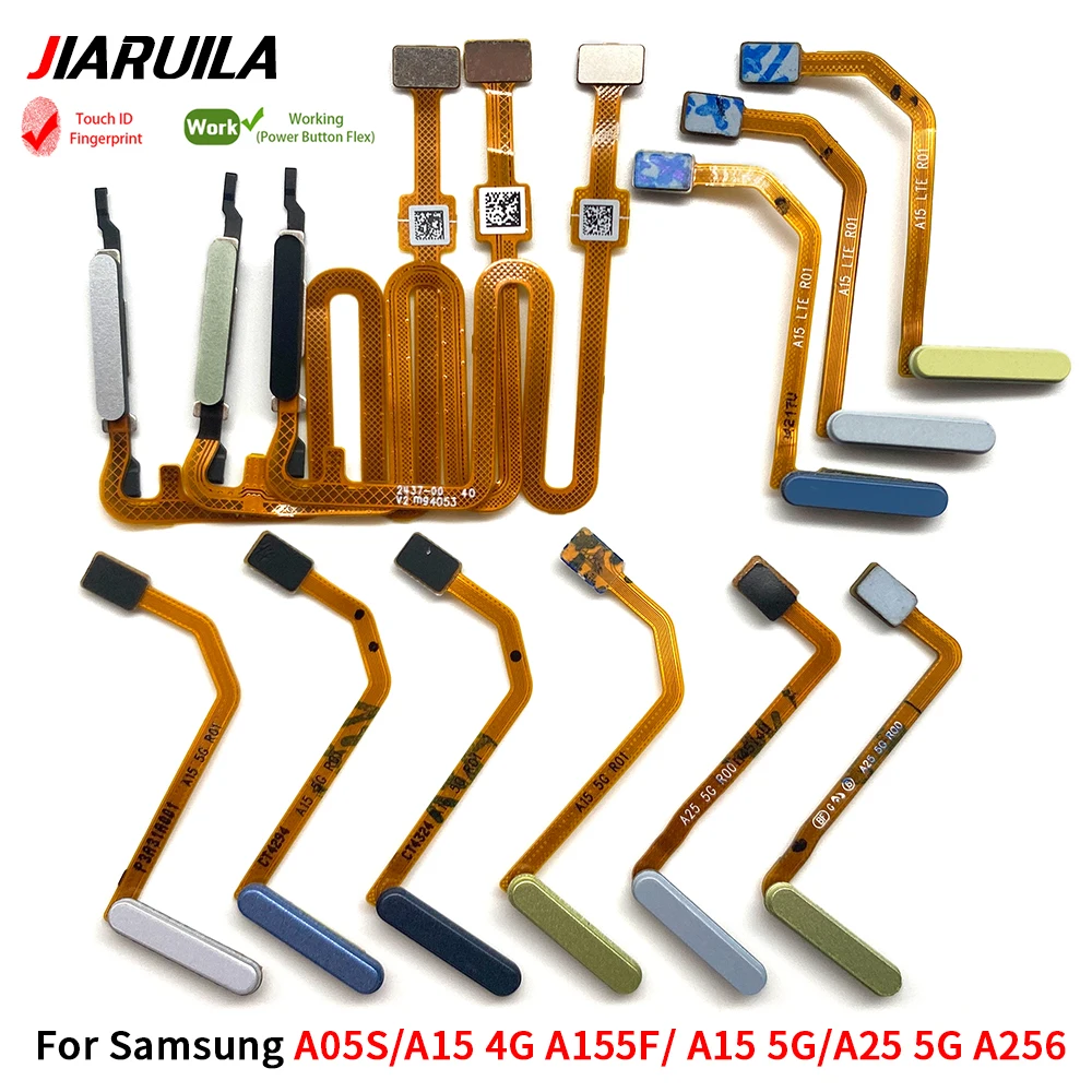 

NEW Fingerprint Sensor Scanner Touch ID Connect Motherboard home button Flex Cable For Samsung A05S A15 4G A25 5G A256
