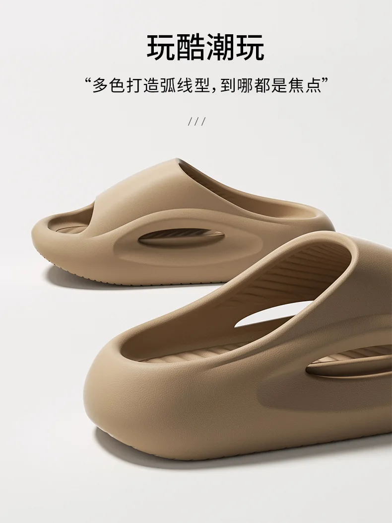 Pantuflas Eva de Verano 2026, Nuevas y Modernas, para Hombre, con Suela Gruesa Antideslizante, para Interiores y Exteriores, Pantuflas de Pareja, Chanclas de Baño
