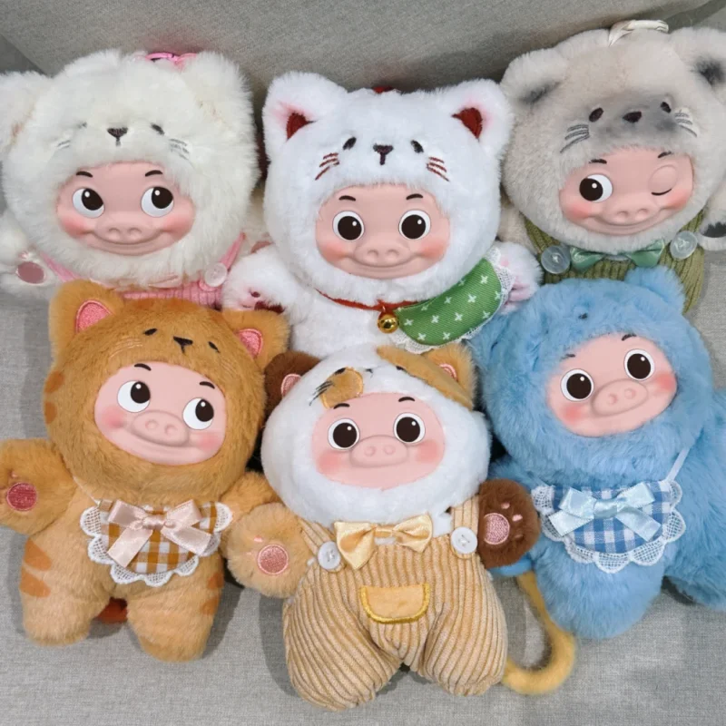 

Новая оригинальная кукла-коробка с изображением поросенка, герой поросенка, серия Mi, модная игра, забавные игрушки, кукла, декоративная подвеска, коробка-сюрприз, подарки