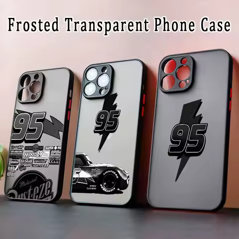 Cars L-Lightning M-McQueen Phone Case For Samsung Galaxy S25 S24 S23 S22 S21 S20 S10 FE Note20 Plus Ultra Lite 5G Back Cover