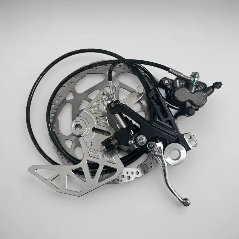 Dual-Piston Hydraulic Aluminum Rear Brake Caliper Kit-Hard Anodized Universal Fit for MX4/MX3/X3/XXX High Performance