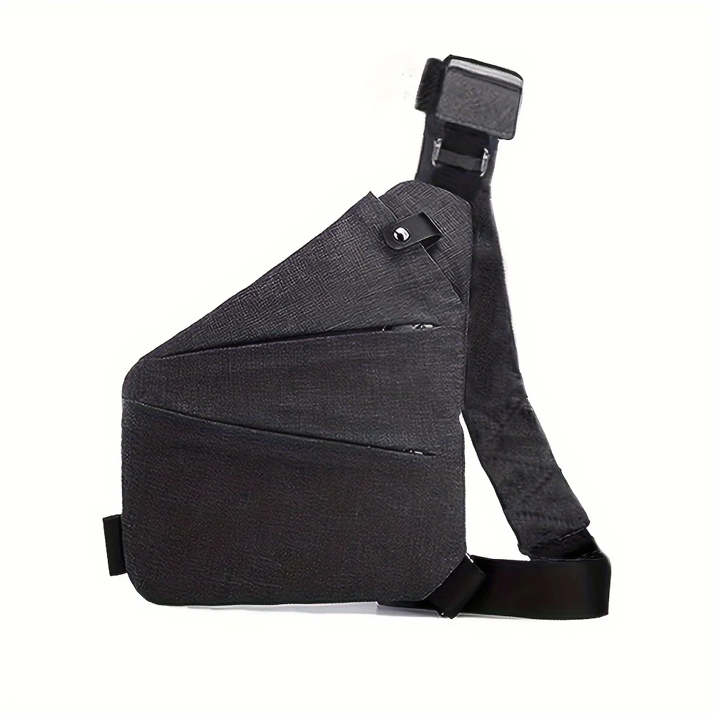 

Anti-Theft Travel Sling Bag For Men And Women, Phone Cards Keys Purses, Casual Crossbody Bag With Adjustable Strap For Leisure T