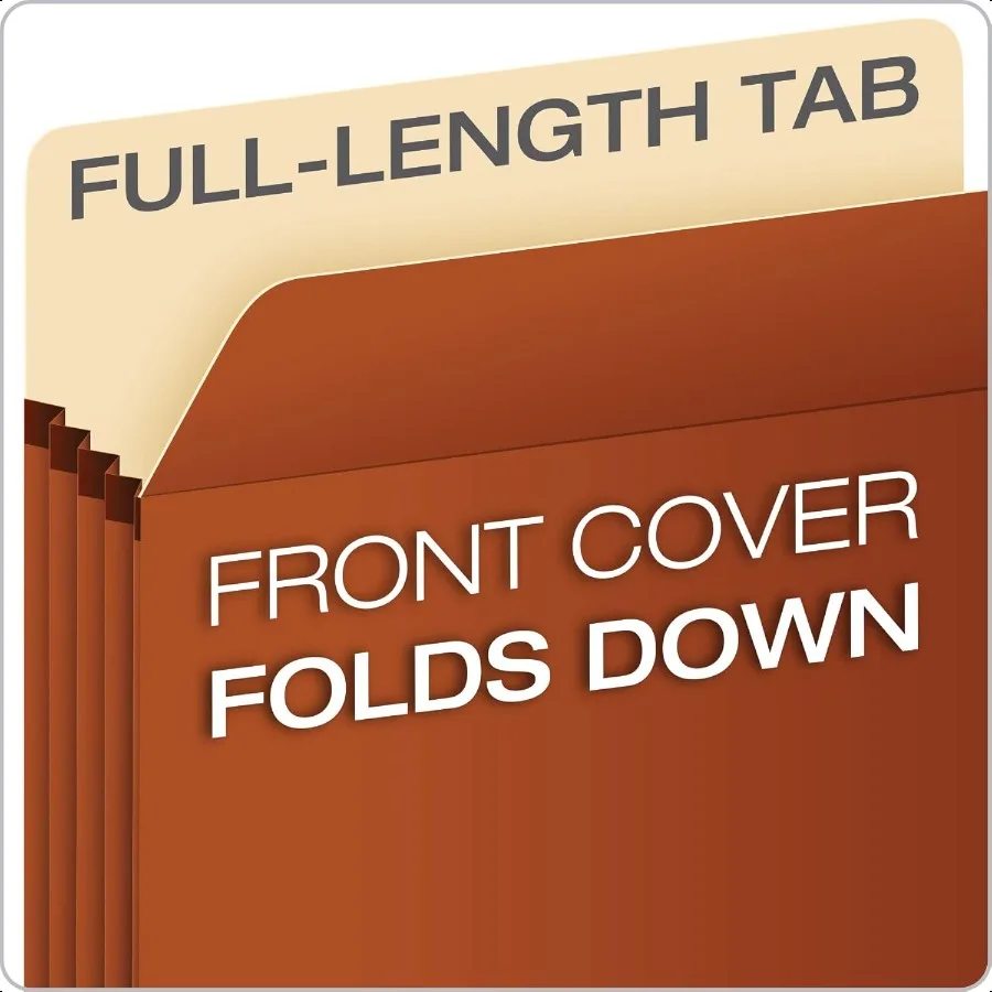 Tasche per file espandibili Formato lettera Redrope 3.5 Espansione rinforzata con materiale DuPont Tyvek Redrope 25 per scatola 1524EOX