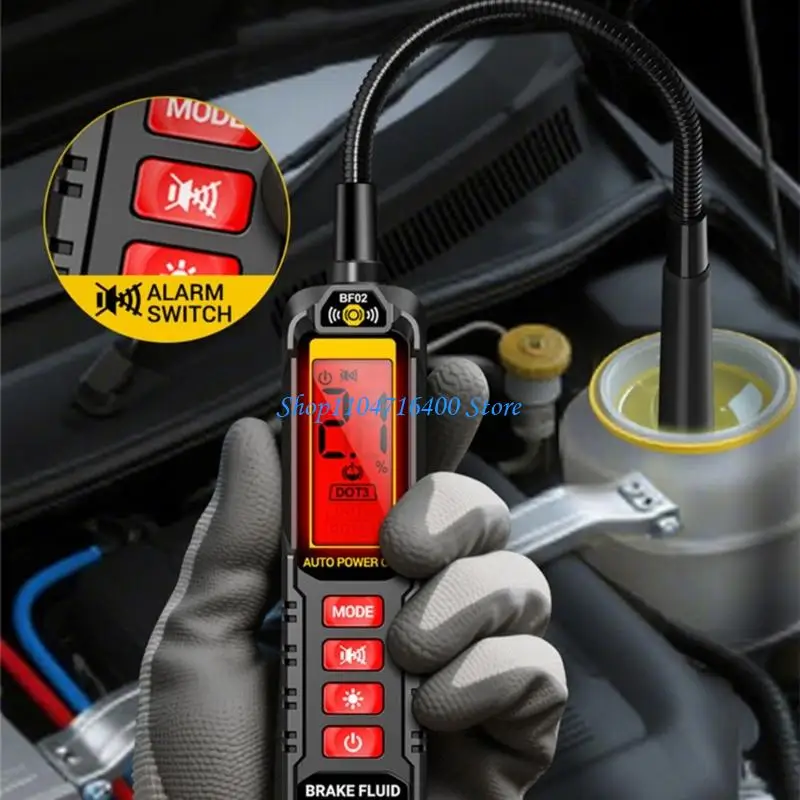 

y1gd Extended Use Brake Fluid Inspector Battery Warning Structure for Continuous Assessment