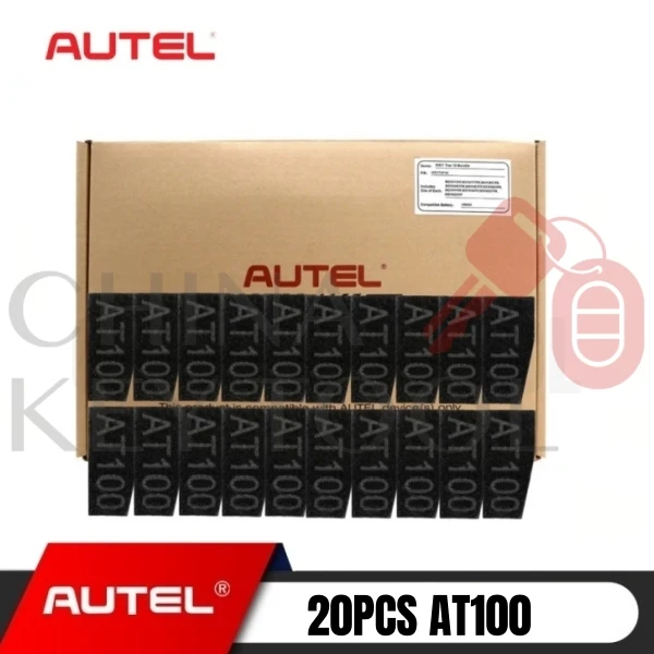 20PCS 2025 AUTEL AT100 Super Transponder Chip Compatible IM508S, IM608II, KM100, KM100E, IM608 PRO, IM608, IM508, IM1,IM2
