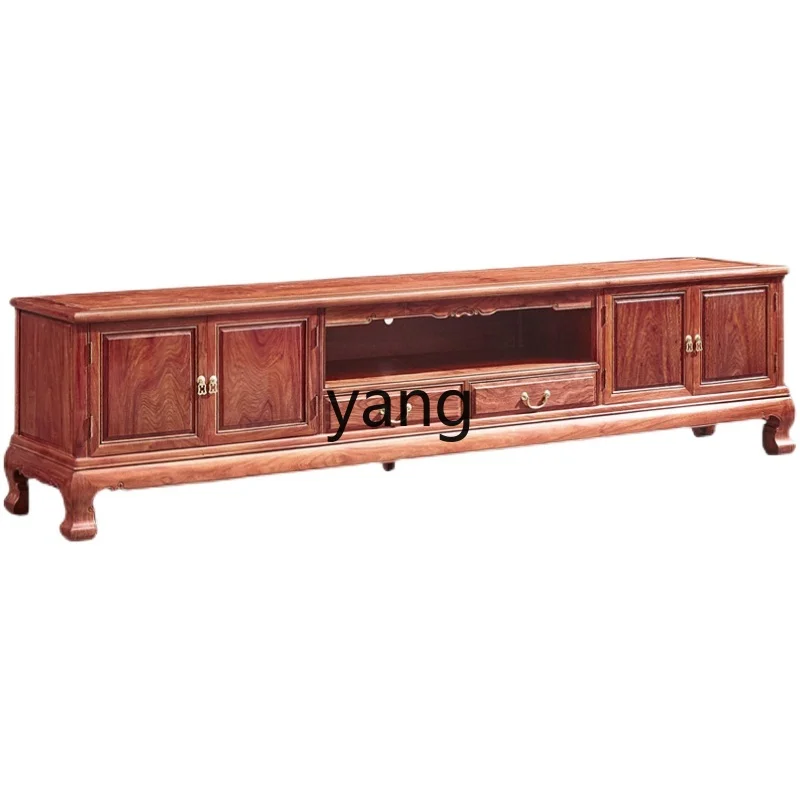 

ZYF шкаф для телевизора из красного дерева из массива ежика, напольный шкаф из красного сандалового дерева, врезанная конструкция и шиповая конструкция