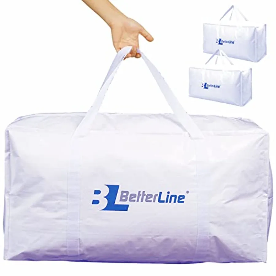 

Heavy Duty Moving and Storage Bag, 29"x13"x15" Inch Tote with Reinforced Handles, Holds up to 65 lbs., Tear and Water Resistant