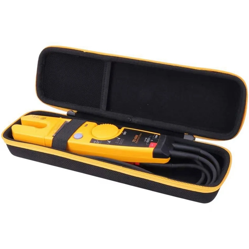 Clamp Meter Carrying Case For T5-1000/T5-600 Electrical Voltage Continuity Current Tester Shockproof EVA Hardshell Box