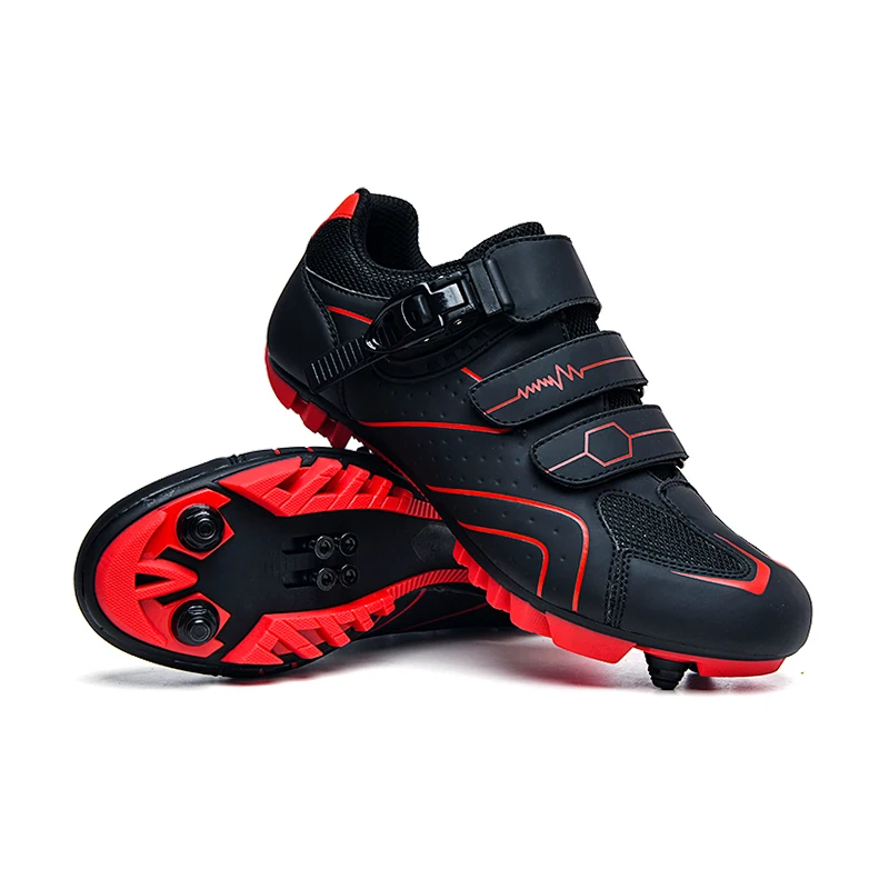 Unisex Fietsen Sneaker MTB Schoenen met Mannen Cleat Road Crossmotor Platte Racing Vrouwen Fiets Mountain Spd Mtb Schoenen Zapatillas Mtb