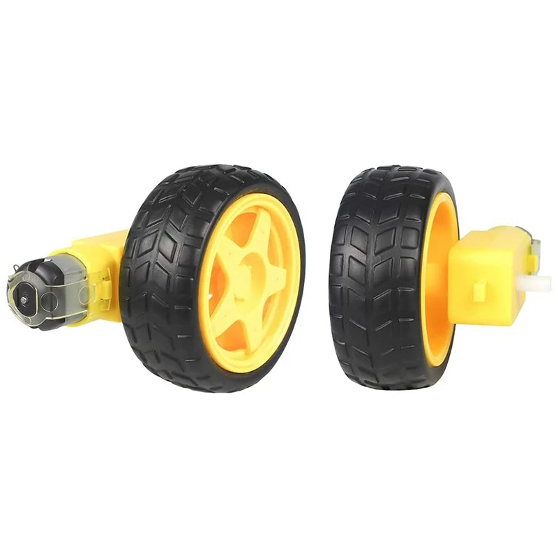 AP-L298N Motor Drive Controller Board with DC Motor Wheel for