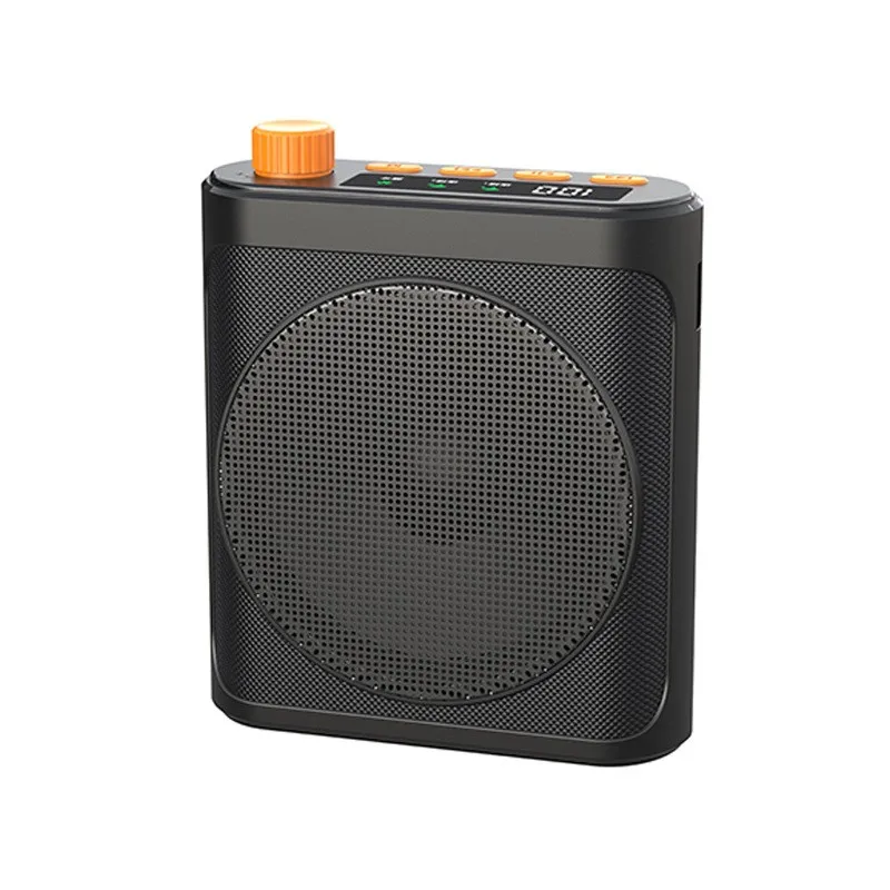 Portable Wireless Amplifier In Black, Featuring Microphone, USB Port For Bluetooth 4.1, 2000Mah Battery Capacity