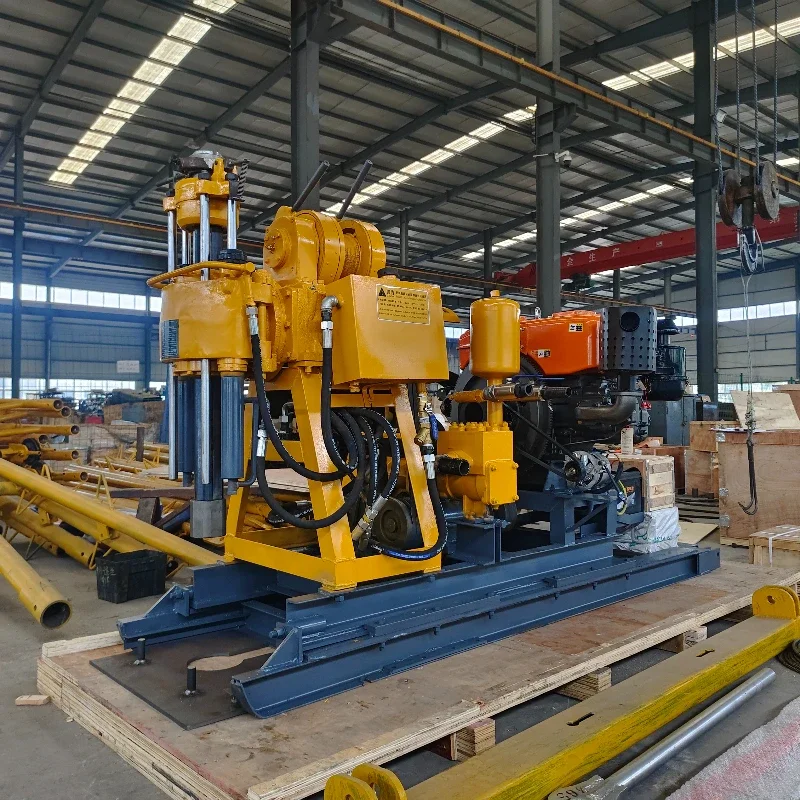 Geological Exploration Core Drilling Rig Machine Mining Core Drill Rig Portable Engineering Sample Drilling Rig Pump for Mexico