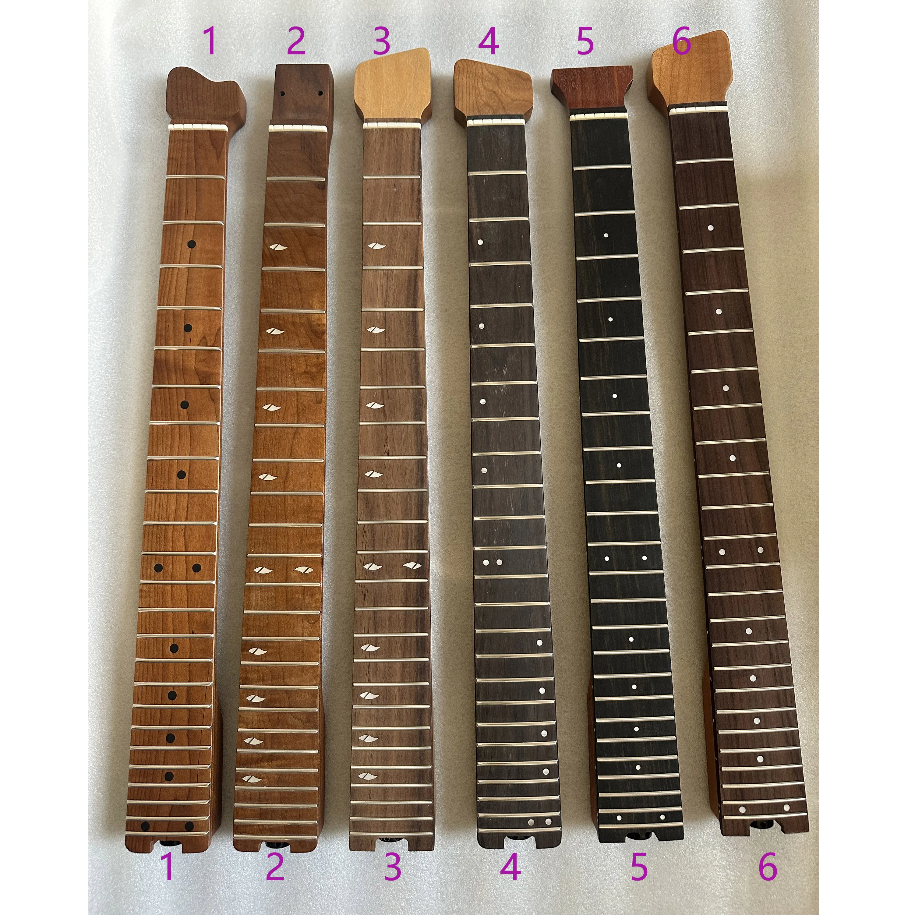 mastil-de-guitarra-electrica-sin-cabezal-diapason-de-arce-tostado-o-palisandro-o-ebano-con-acabado-mate-pieza-diy-24-trastes-defecto-de-pizarra
