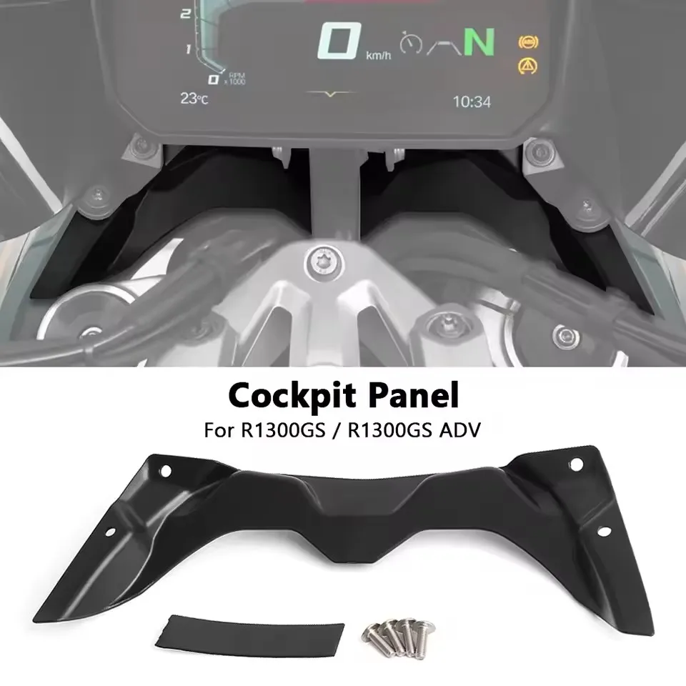 Black For BMW R1300GS GS1300 R 1300 GS Adventure 2023 2024 2025 Motorcycle Accessories Cockpit Fairing