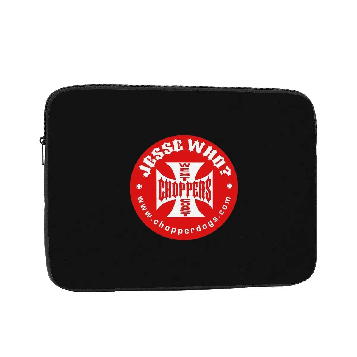 Personalized West Coast Iron Cross Choppers 10 12 13 15 17 Inch Notebook Sleeve Cover Bag Tablet Shockproof Case Bag