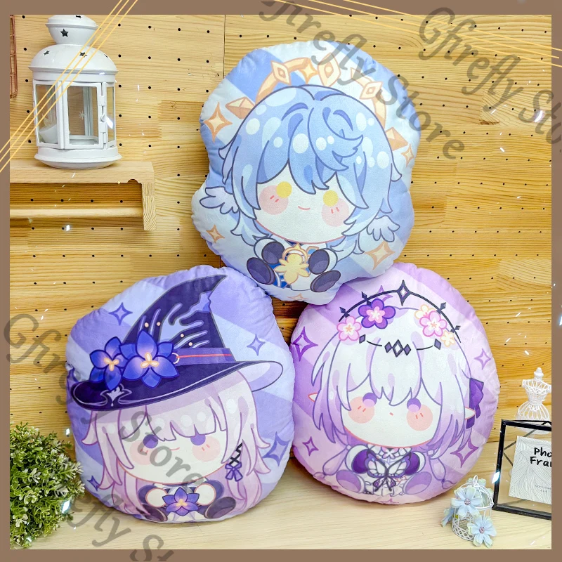 

Wuthering Waves The Herta Aventurine Firefly Cotton Cushion Cute Pillow Castorice Sunday Anime Cosplay Mascot Puppet Gifts