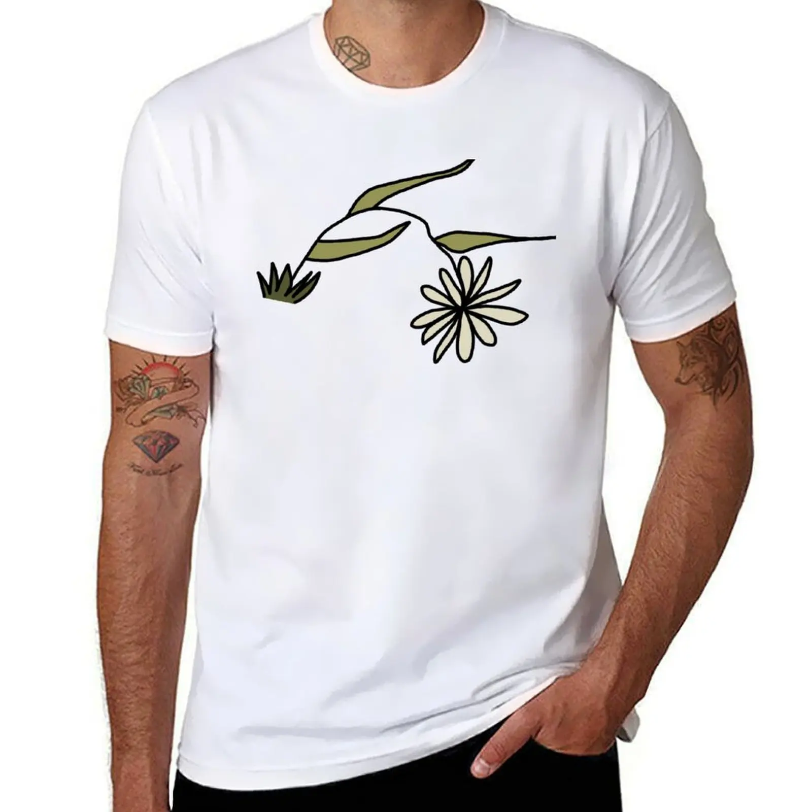 

daisy T-Shirt t shirts cotton 100% t shirt for man cotton t shirts man 100% T-shirt