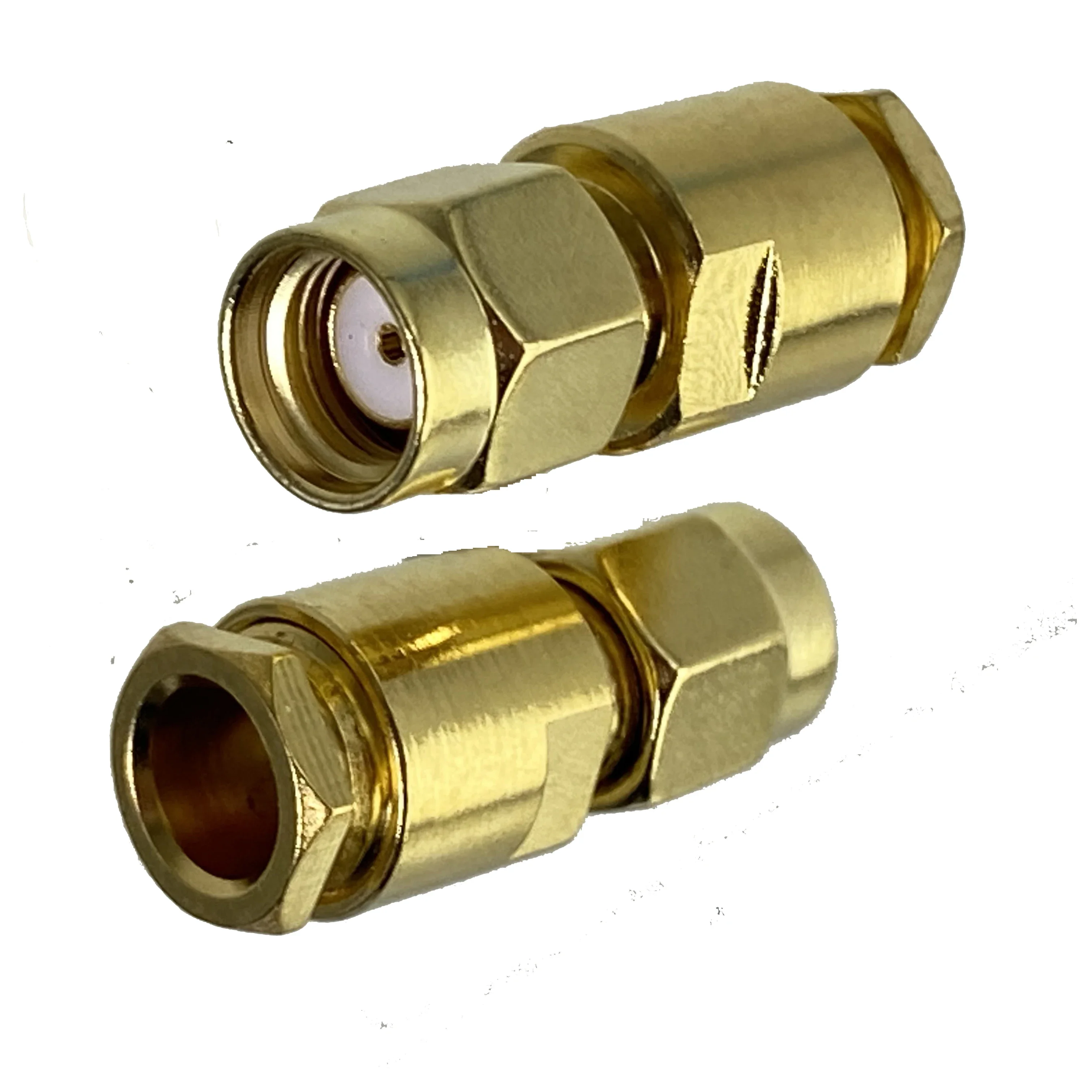 

1 шт. разъем RP SMA Штекерный зажим RG58 RG142 LMR195 RG400 RF коаксиальный адаптер прямой 50 Ом проводной терминал Новый