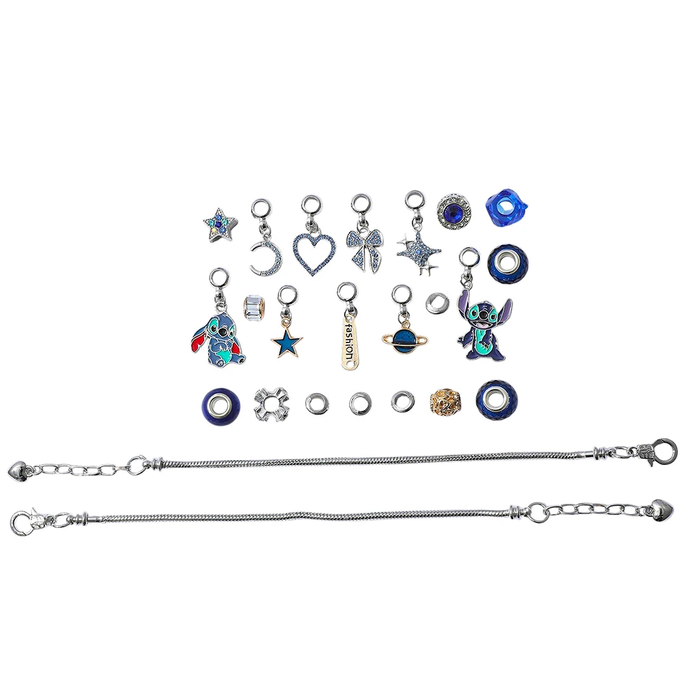 الإبداعية الكرتون غرزة صندوق أعمى الملحقات سوار حبة DIY مجموعة شخصية الفتيان والفتيات لعبة حفلة هدية