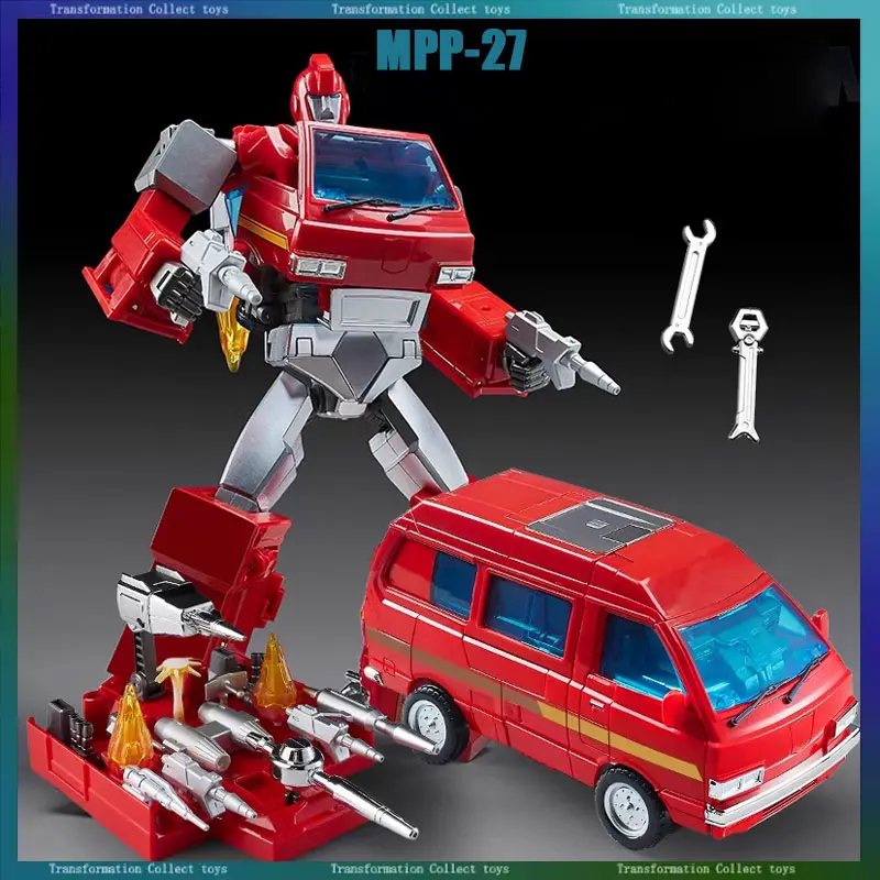Nieuwe Transformatie Speelgoed Rode Ambulance G1 Algemene Chitie MPP-27 MPP27 Action Figure Model Standbeeld Collectie Speelgoed Kerstcadeaus