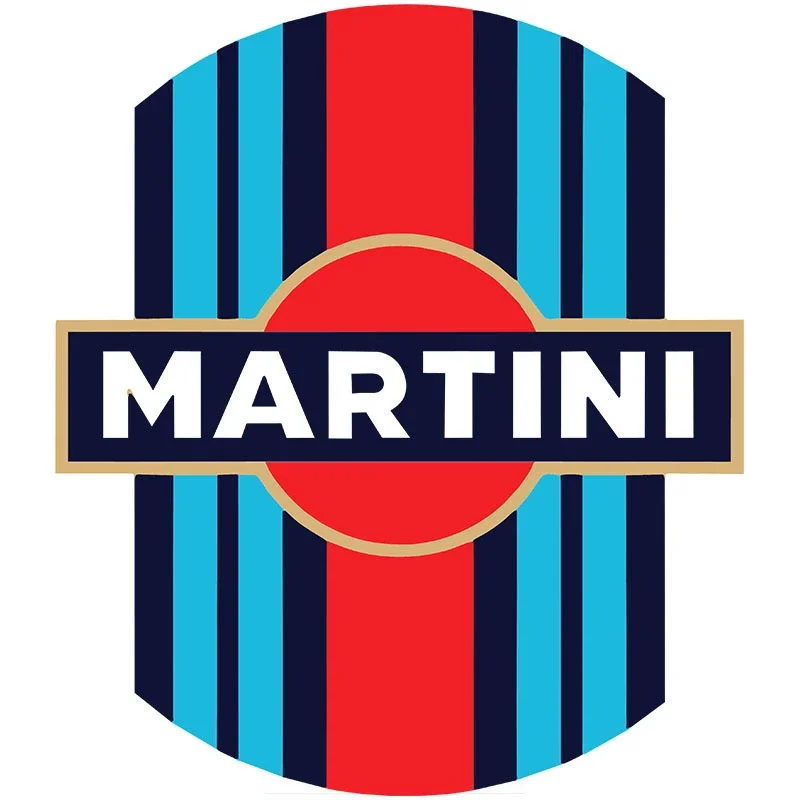 Personalized Cartoon MARTINI Racing Stickers for Car Motorcycle PVC Decals