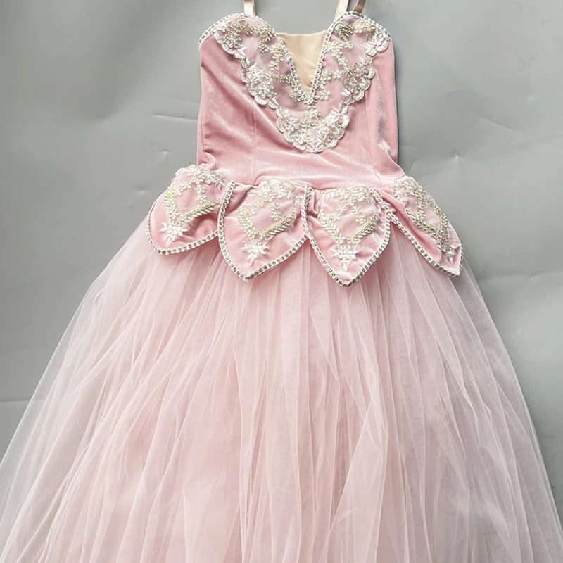 Children's Ballet Dress Performance Tulle Skirt Puffy Dress Multi-Colored Performance Outfit Competition Gauze Skirt Ballet Leo