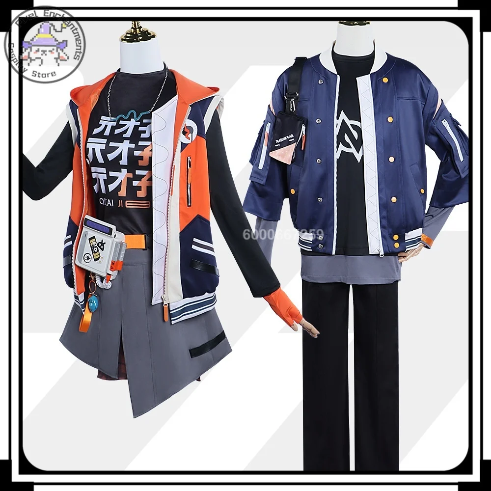

Zenless Zone Zero Shengjiang Lingzhe Full Men and Women's Clothing Set Cosplay Costume Two-dimensional Anime-style Games Fashion