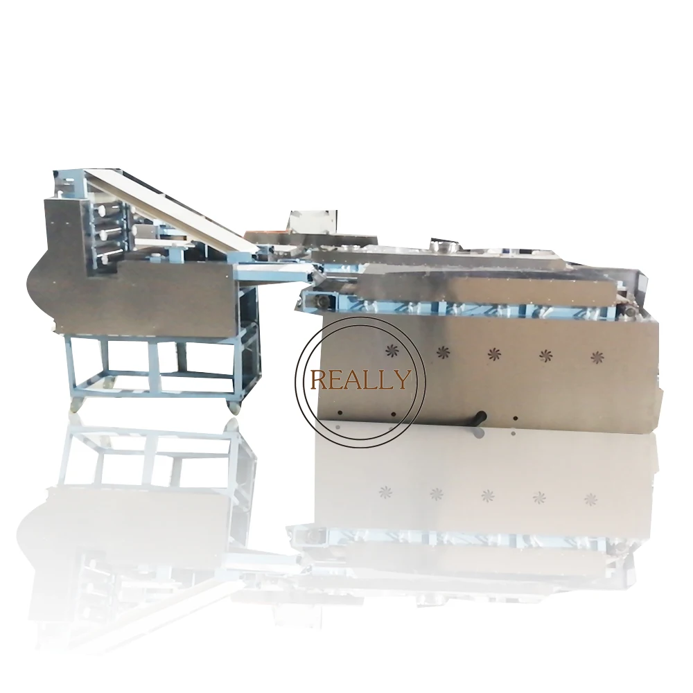 เตาอบแก๊สเชิงพาณิชย์เครื่องทําหนังเค้กอาหรับทรงกลมอุปกรณ์ทําเปลือกสี่เหลี่ยมผืนผ้าปรับแต่งได้