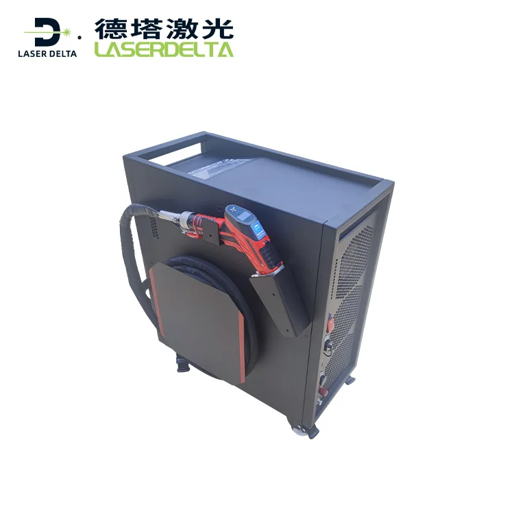 LASER DELTA Air Cooled Handheld Laser Machine 3in1 Optic Welder 1000w Plated Steel LightWeld Fiber Laser Welding Machine