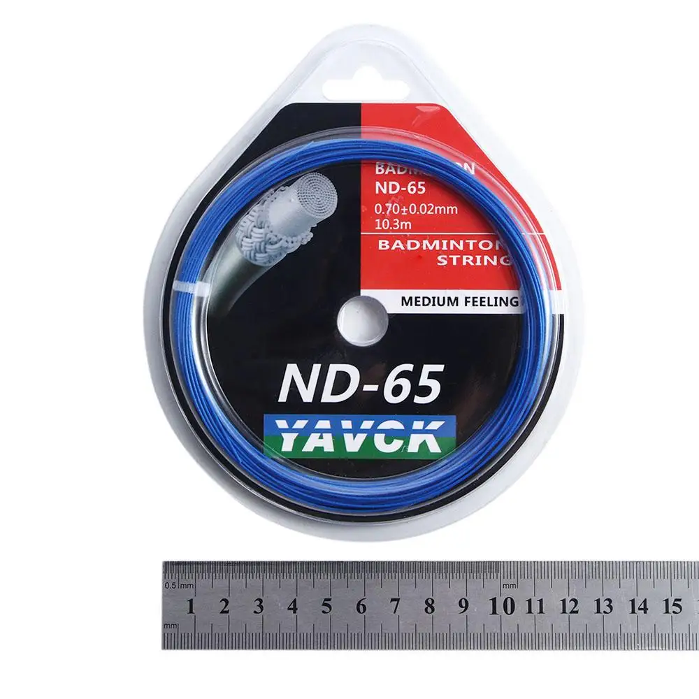 Aksesori Bulu Tangkis ND-65 Garis Karbon Nanofiber 0.7 Mm Senar Bulu Tangkis Jaring Bulu Tangkis Garis Senar Bulu Tangkis Jaring Shuttlecock