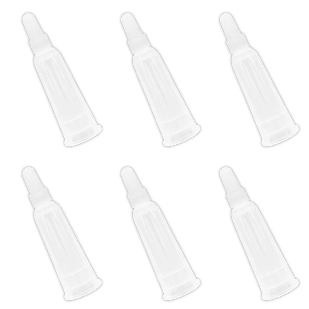 

6 Pcs Ampoule Opener Accessories for Ampule Bottles Tips Medical Applicator Caps Tpe Replacement Liquids Dispensing