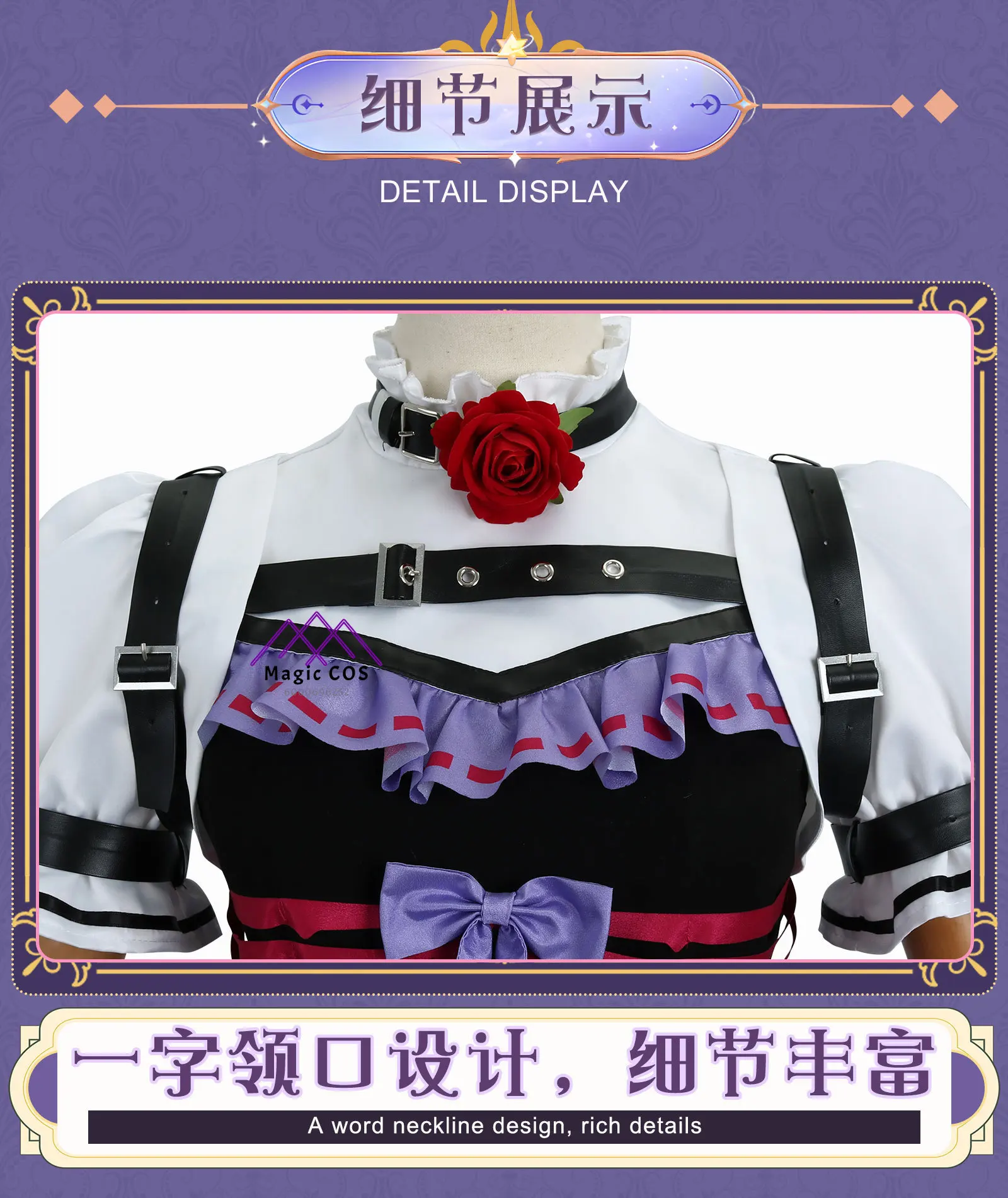 الهوية الخامس البستاني تأثيري حلي "الحفلة اليابانية" البوليستر كعكة ثوب عالية الجودة أنيمي الزي للنساء كوميك كون الطرف