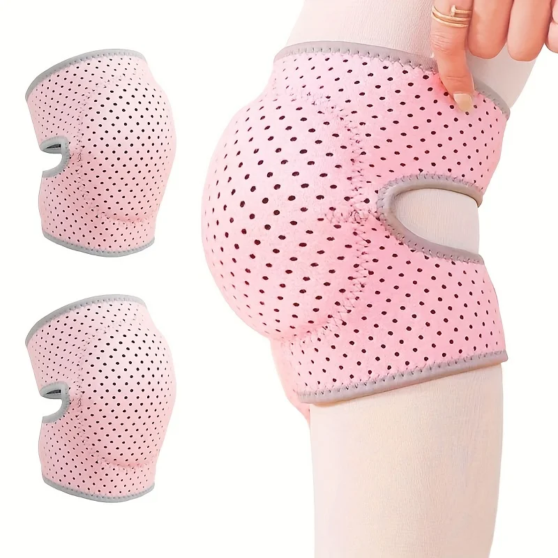 

2pcs/1set Breathable Knee Pad, Knee Protector For Running Basketball Volleyball, Elastic Knee Support Brace Arm brace for pain