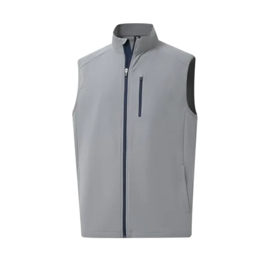 

Mens Vests Outerwear Windproof Lightweight Softshell Vests Zip Pockets Sports Sleeveless Jacket Golf Vests for Men