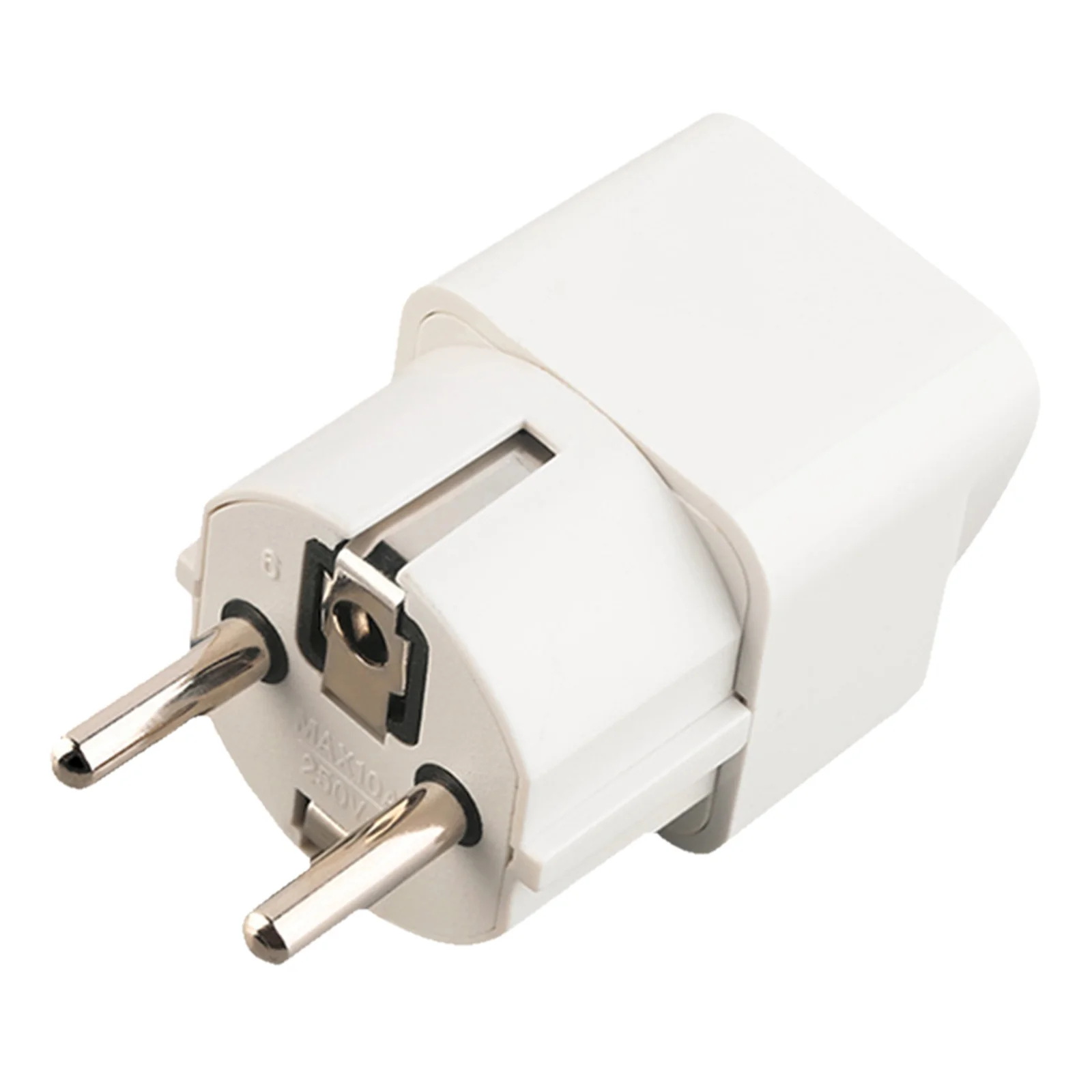 

10-16A European Adapter 250V Universal Plug Adapter for Travel Worldwide Outlet Compatibility with Eu Style Socket Dual Port