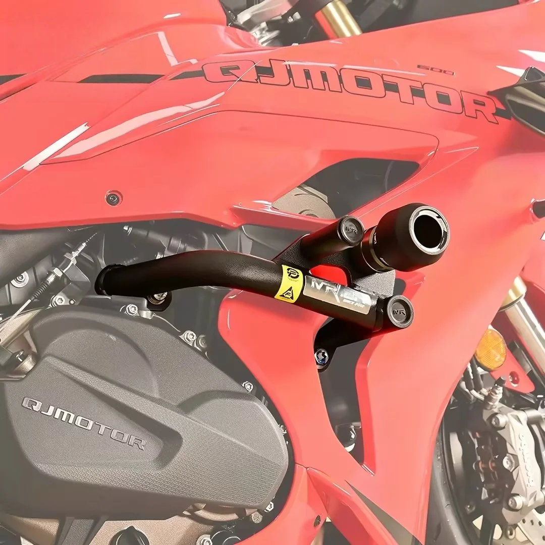 Modified Frame Slider Crash Bar Anti‑Fall Crash Ball For QJMOTOR SRK 921 RR Motorcycle Body Protection Accessories