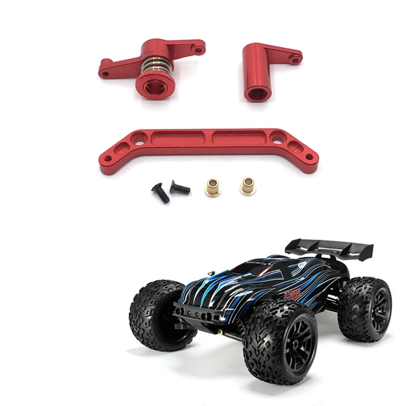 Set sterzo in metallo Set manovella sterzo per JLB Racing CHEETAH 11101 21101 J3 Speed 1/10 RC Car Aggiornamenti RC, 1