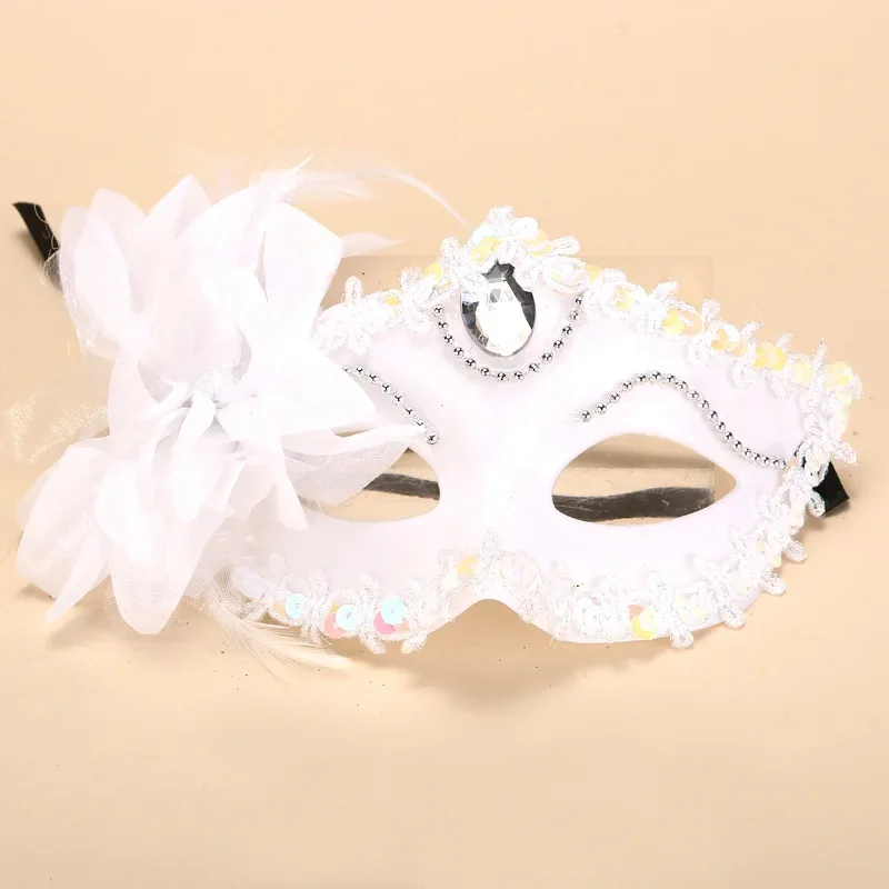 Princess Mask Masquerade Large Lily Mask Prom Princess Sexy Dress Up  Venetian Party Carnival  For Men And Women