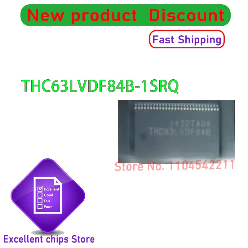 (20-50piece) 100% New THC63LVDF84B THC63LVDF84B-1SRQ TSSOP56 Chipset