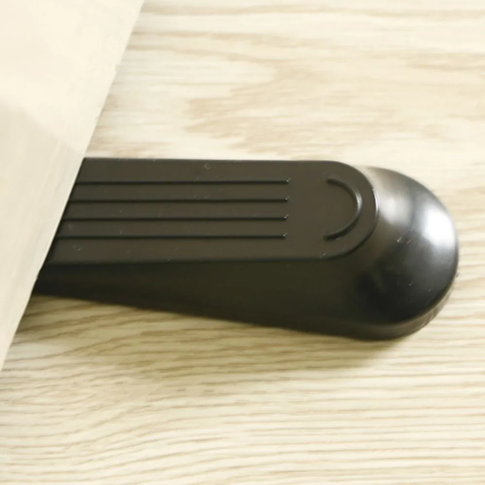 5pcs Set Plastic Door Stop Stoppers Durable Wedge Shape Door Block Wedge Compact Size Buffers Heavy Duty Door Stopper