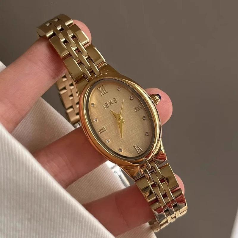 2025 waterproof quartz watch birthday gift light luxury classic trend women's watch elegant simple retro