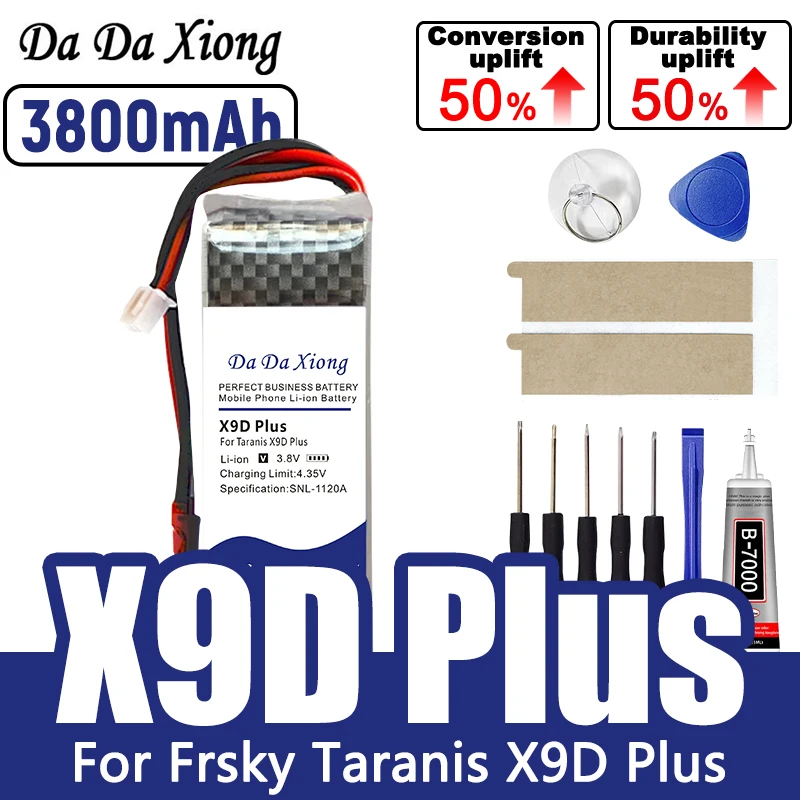 X9D Plus 3800Mah Li…