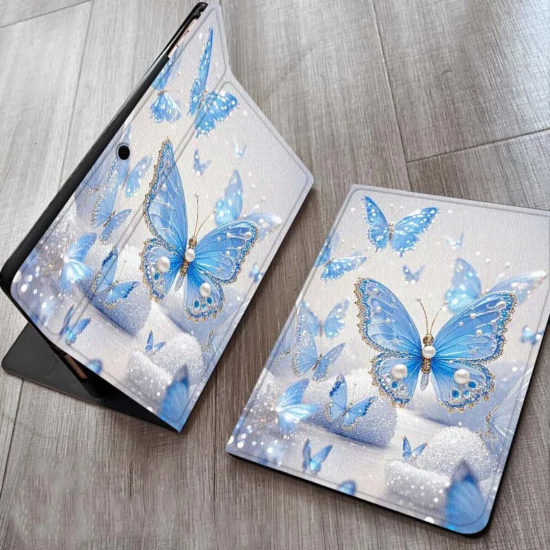 

Чехол с черным декоративным рисунком бабочки для планшета OPPO Realme Pad Air X 10,36 11 дюймов