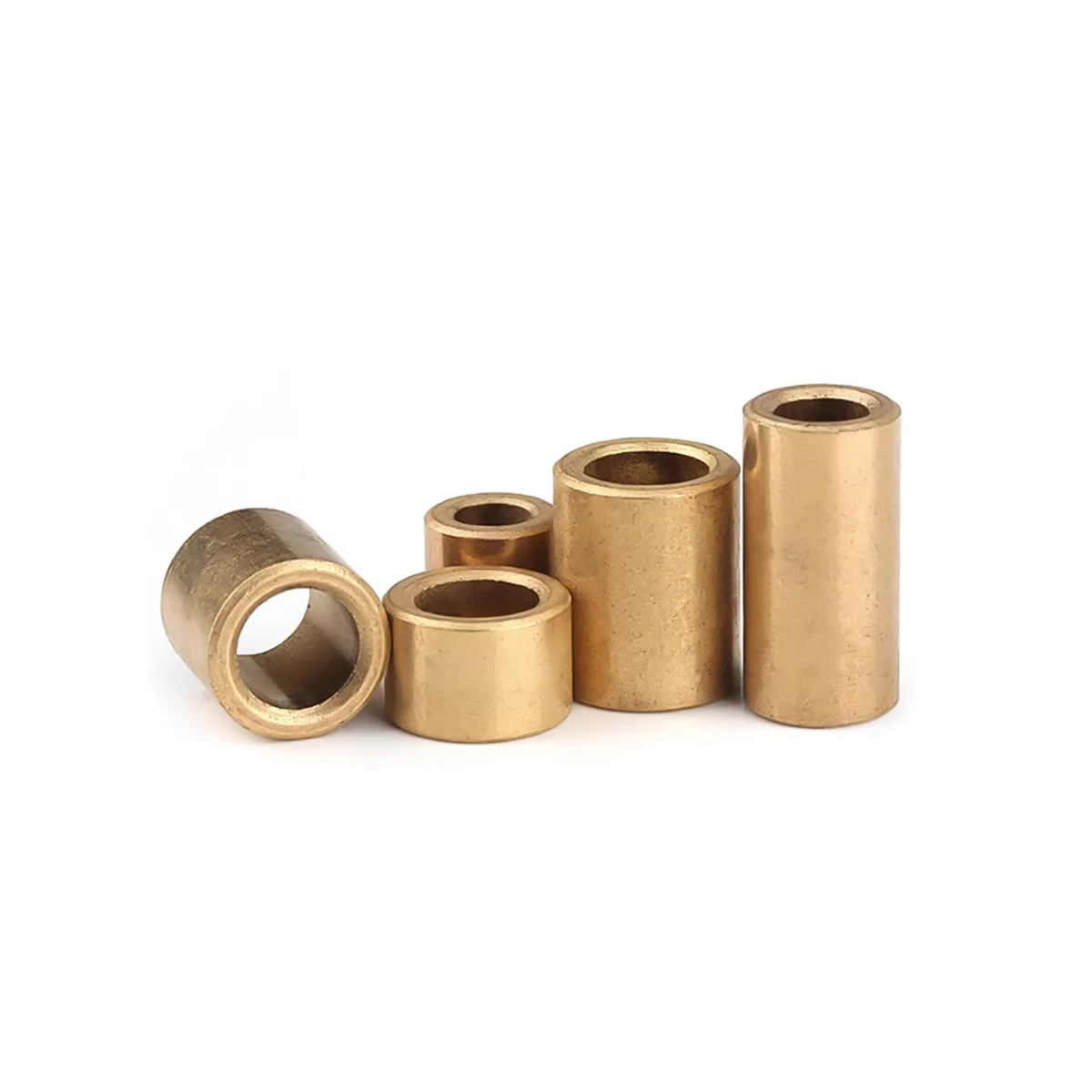 Weiyi M3 M4 M5 M6 M8 M10 M12 M14 M16 M18 M20 Pulvermetallurgie-Öllager Kupferhülse Reine Kupferwellenhülse – Detail 6